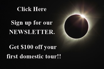 Solar eclipse diamond ring